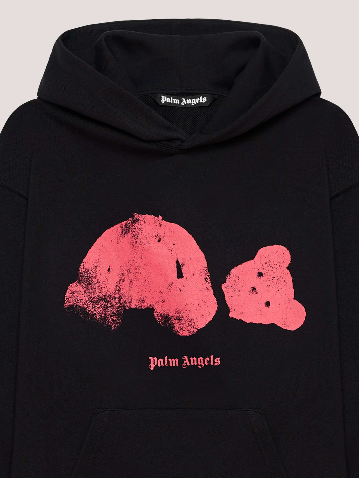 PALM ANGELS Black/Pink PMBB17DT26FLE002