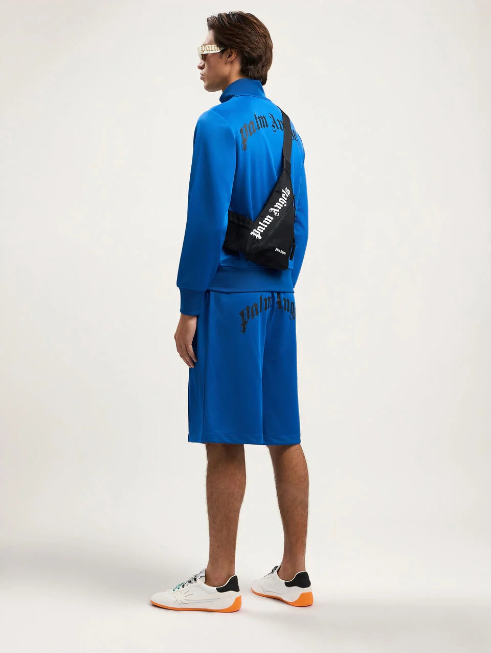 Curved Logo Shoulder Bag