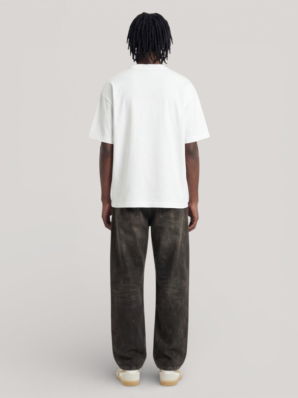 PALM ANGELS Broken Bear Cortina T-shirt WHITE PAMAA011JR001