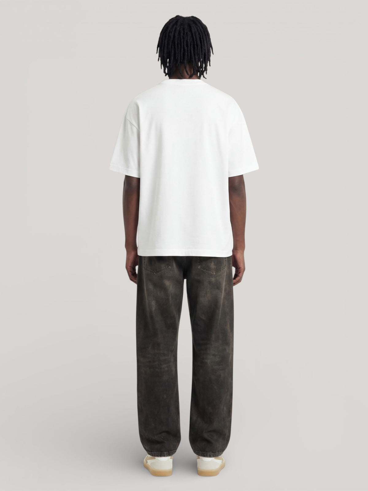 PALM ANGELS Broken Bear Cortina T-shirt WHITE PAMAA011JR001