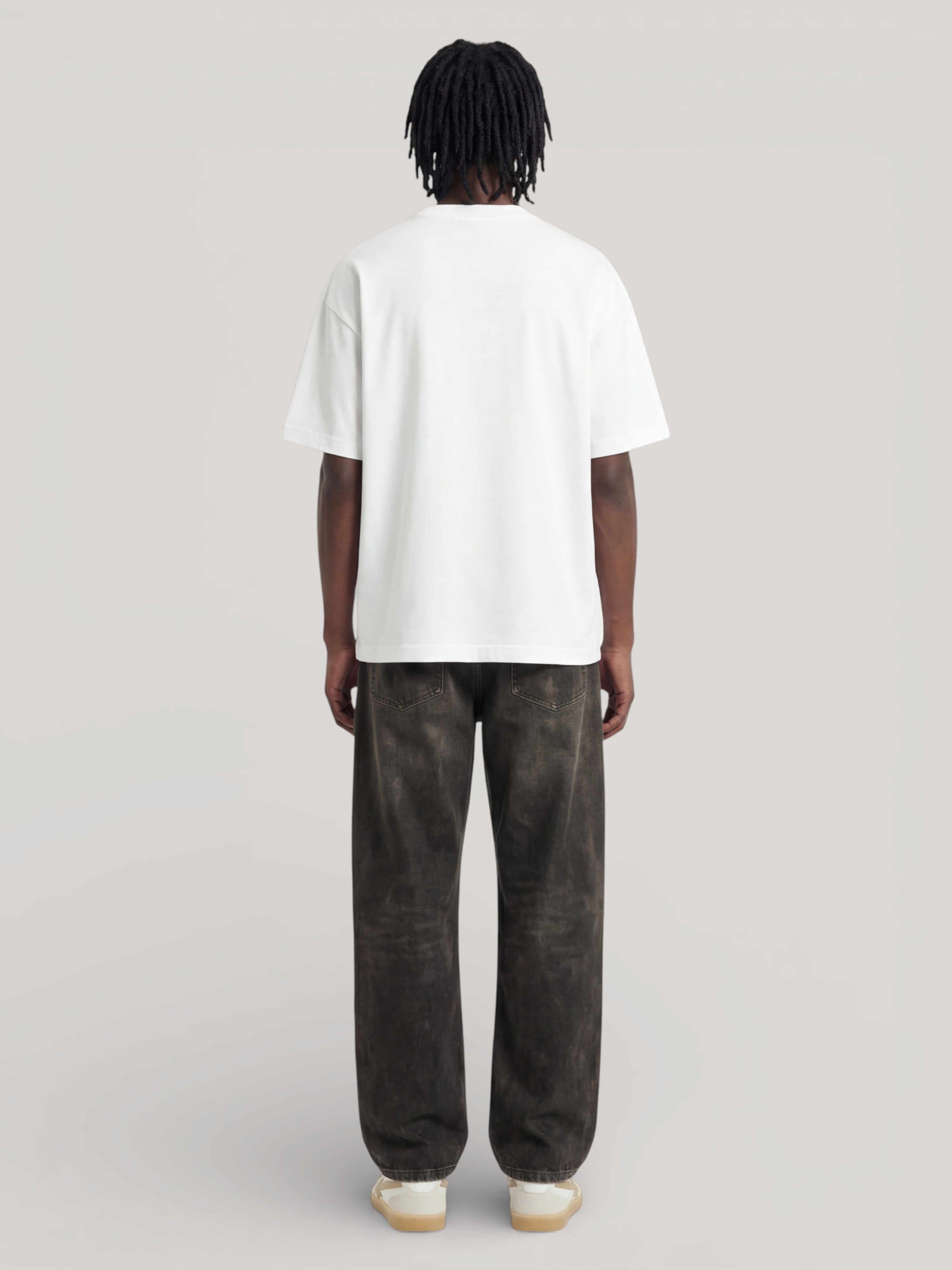 PALM ANGELS Broken Bear Cortina T-shirt WHITE PAMAA011JR001