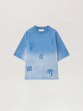 Washed Gradient Letters T-Shirt
