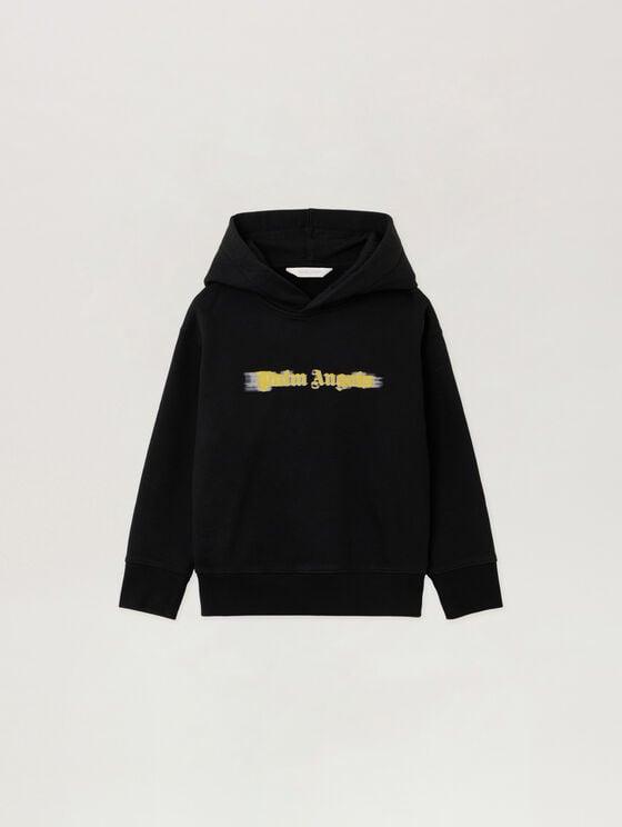 Blurred Logo Hoodie
