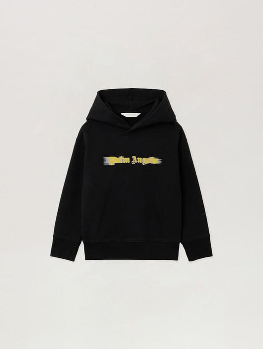 Blurred Logo Hoodie