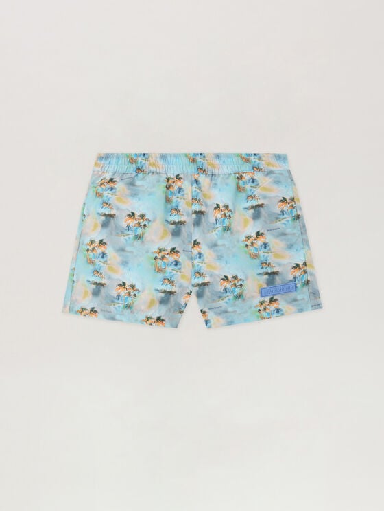 AOP Palms Beachwear Shorts