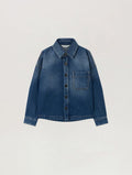 Brushed Denim Overshirt