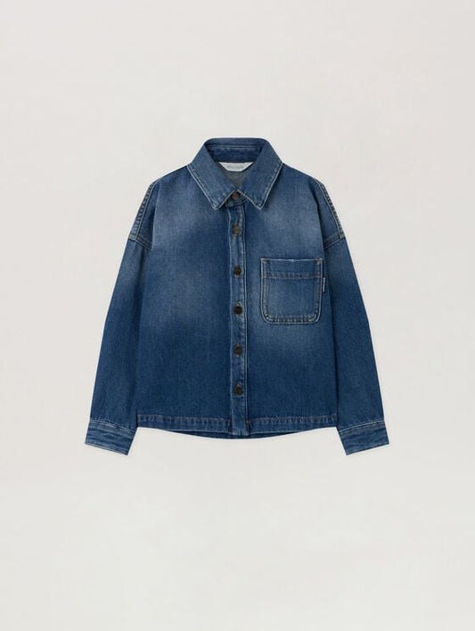 Brushed Denim Overshirt