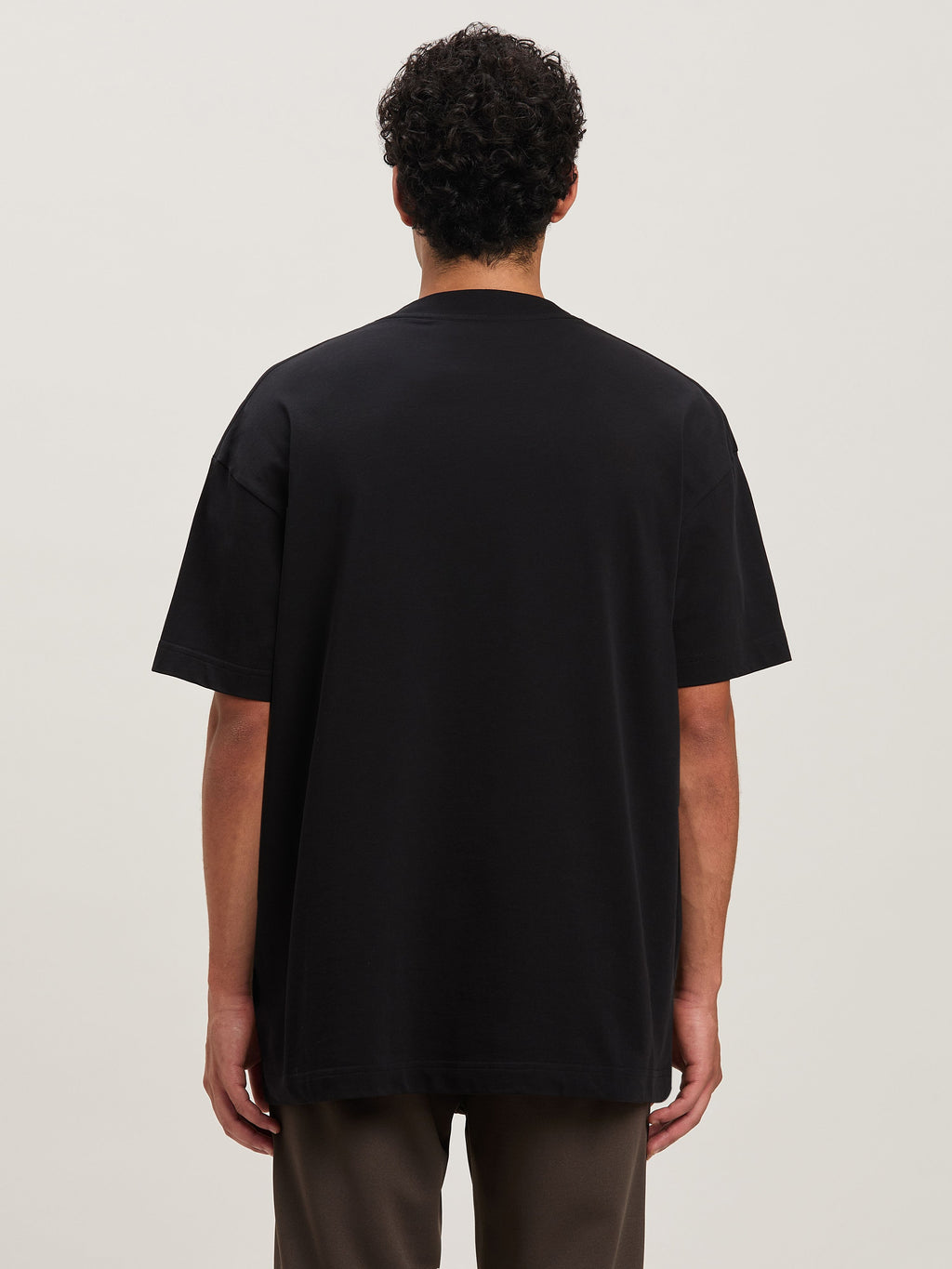 PALM ANGELS  BEAR IN MIND REG TEE BLACK - BROWN PMAA001S25JER005
