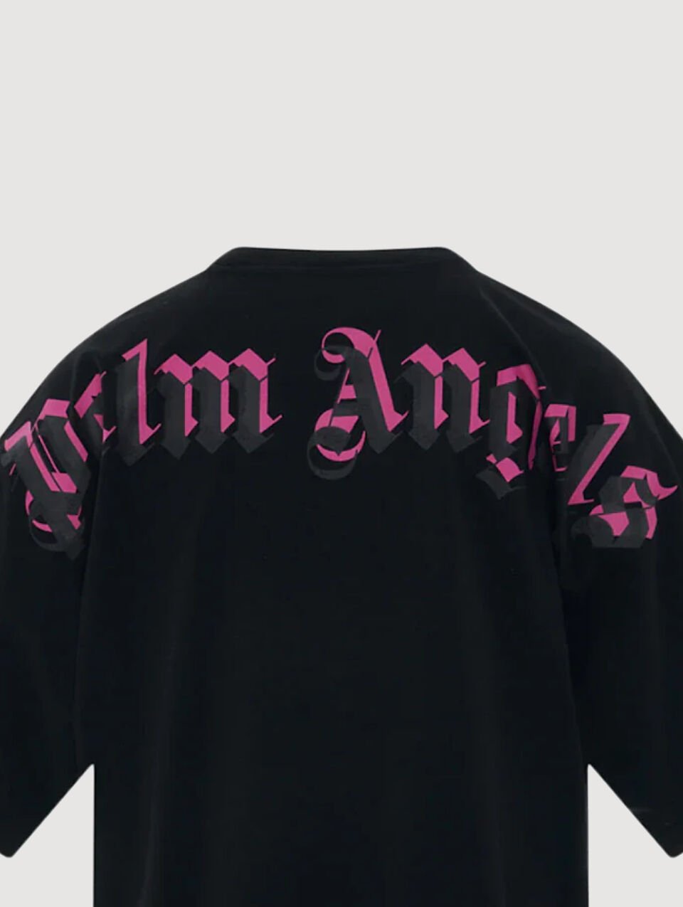 PALM ANGELS  BLACK - FUCHSIA PMAA002C99JER009