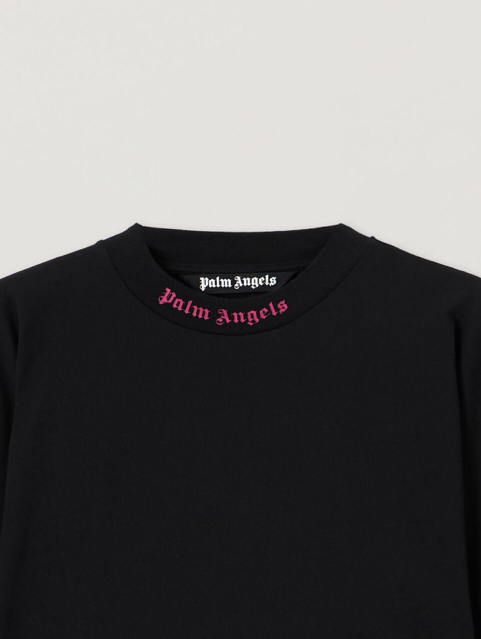 PALM ANGELS  BLACK - FUCHSIA PMAA002C99JER009