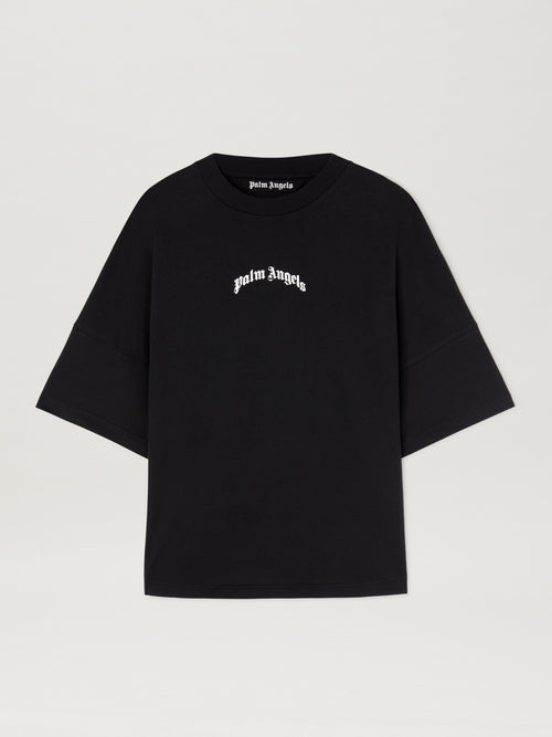 PALM ANGELS  BLACK - OFF WHITE PMAA002S25JER001