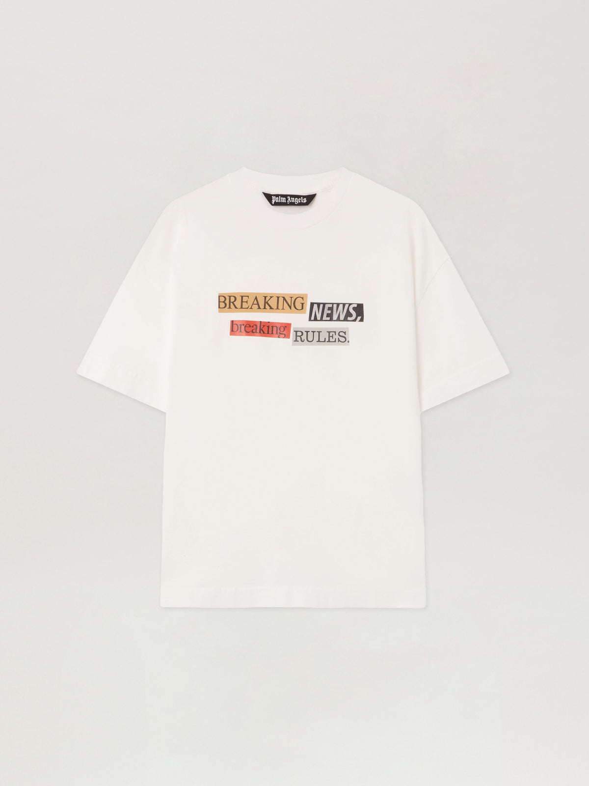 PALM ANGELS PaxLaTimesT-Shirt OFF WHITE - MULTICOLOR PMAA109F25JER005