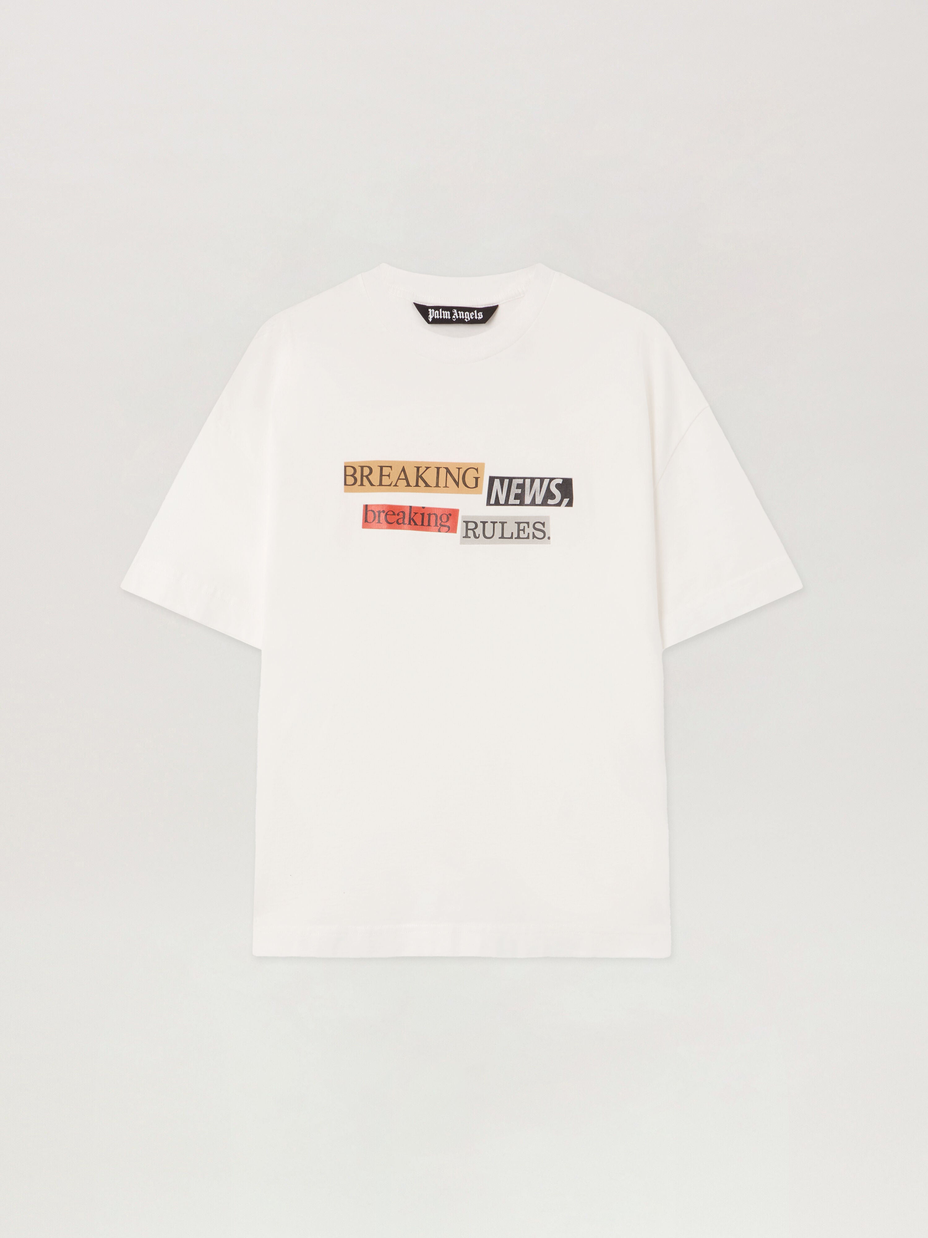 PALM ANGELS PaxLaTimesT-Shirt OFF WHITE - MULTICOLOR PMAA109F25JER005