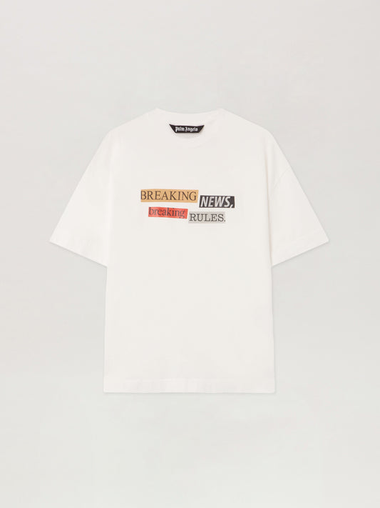 PALM ANGELS PaxLaTimesT-Shirt OFF WHITE - MULTICOLOR PMAA109F25JER005