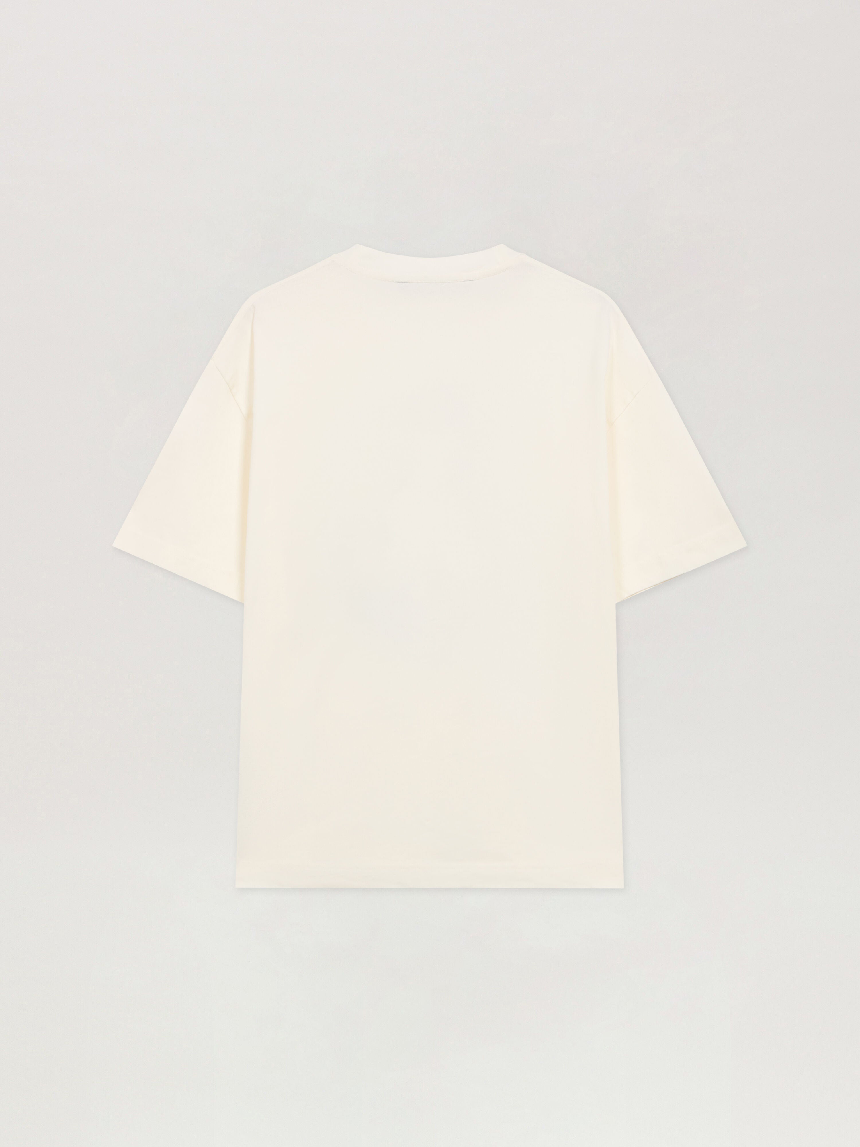 PALM ANGELS Spray Bear Reg T-Shirt OFF WHITE - BLACK PMAA109F25JER00B