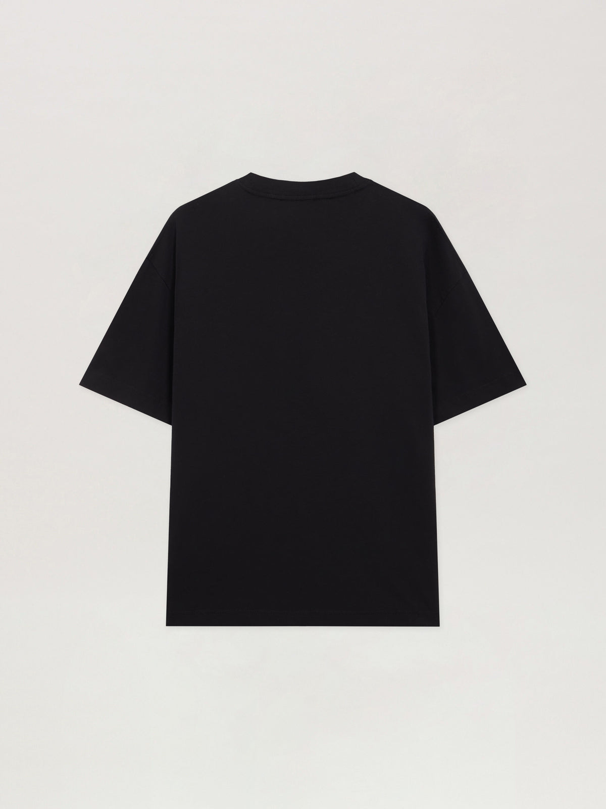 PALM ANGELS Spray Bear Regular T-shirt BLACK - FUCHSIA FLUO PMAA109F25JER00B