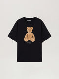 PALM ANGELS Bear T-Shirt BLACK BROWN PMAA109S26JER00A