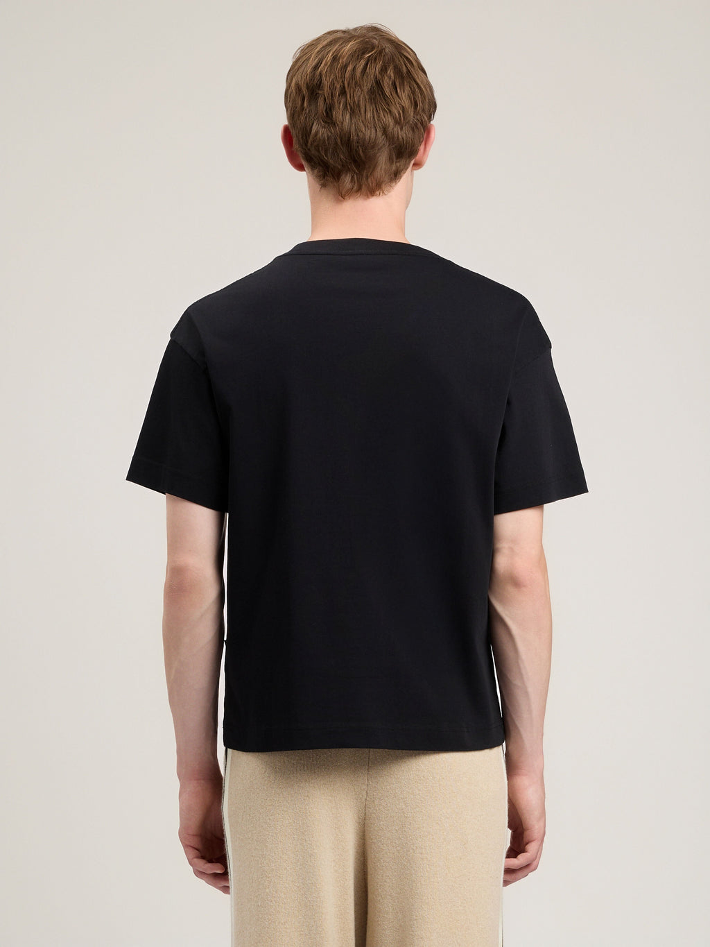 PALM ANGELS Bear T-Shirt BLACK BROWN PMAA109S26JER00A