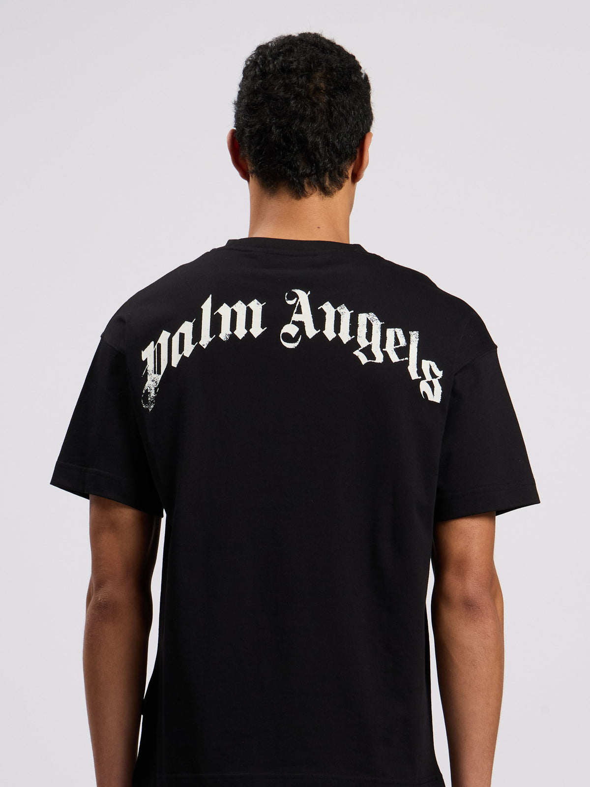 PALM ANGELS  Black/White PMAA109T26JER002