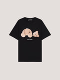 PALM ANGELS Broken Bear T-Shirt Black PMAA109T26JER003
