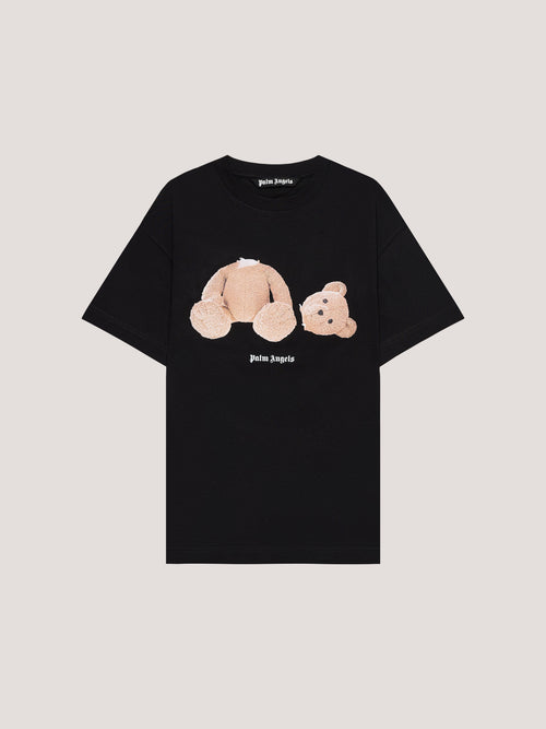 PALM ANGELS Broken Bear T-Shirt Black PMAA109T26JER003