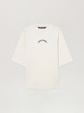 PALM ANGELS Classic Logo Over T-Shirt OFF WHITE BLACK PMAA10BS26JER007