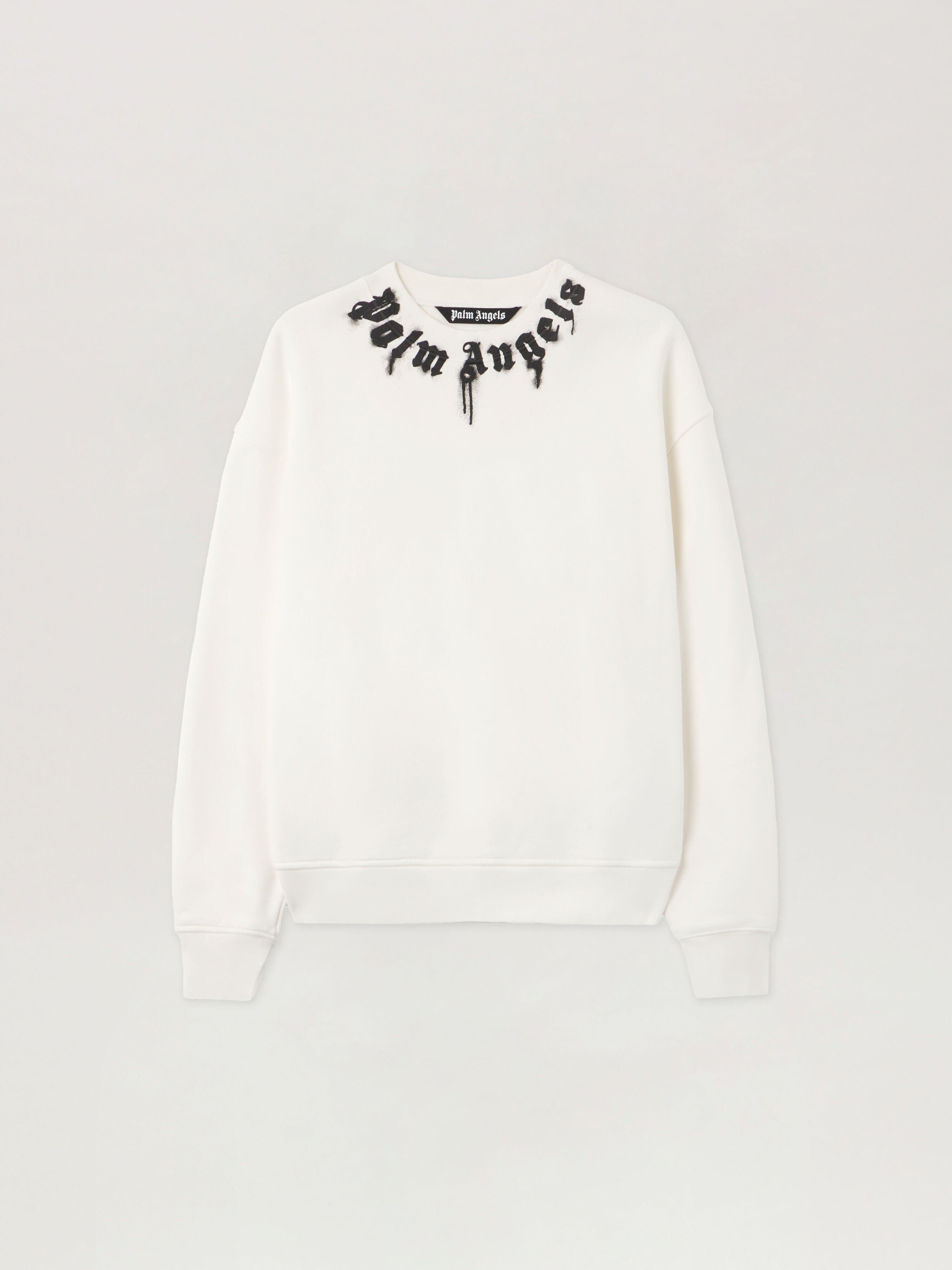 PALM ANGELS  OFF WHITE - BLACK PMBA08HF25FLE003