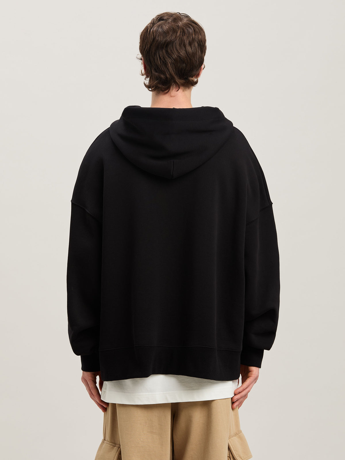 PALM ANGELS  BEAR IN MIND HOODY BLACK - BROWN PMBB172S25FLE001