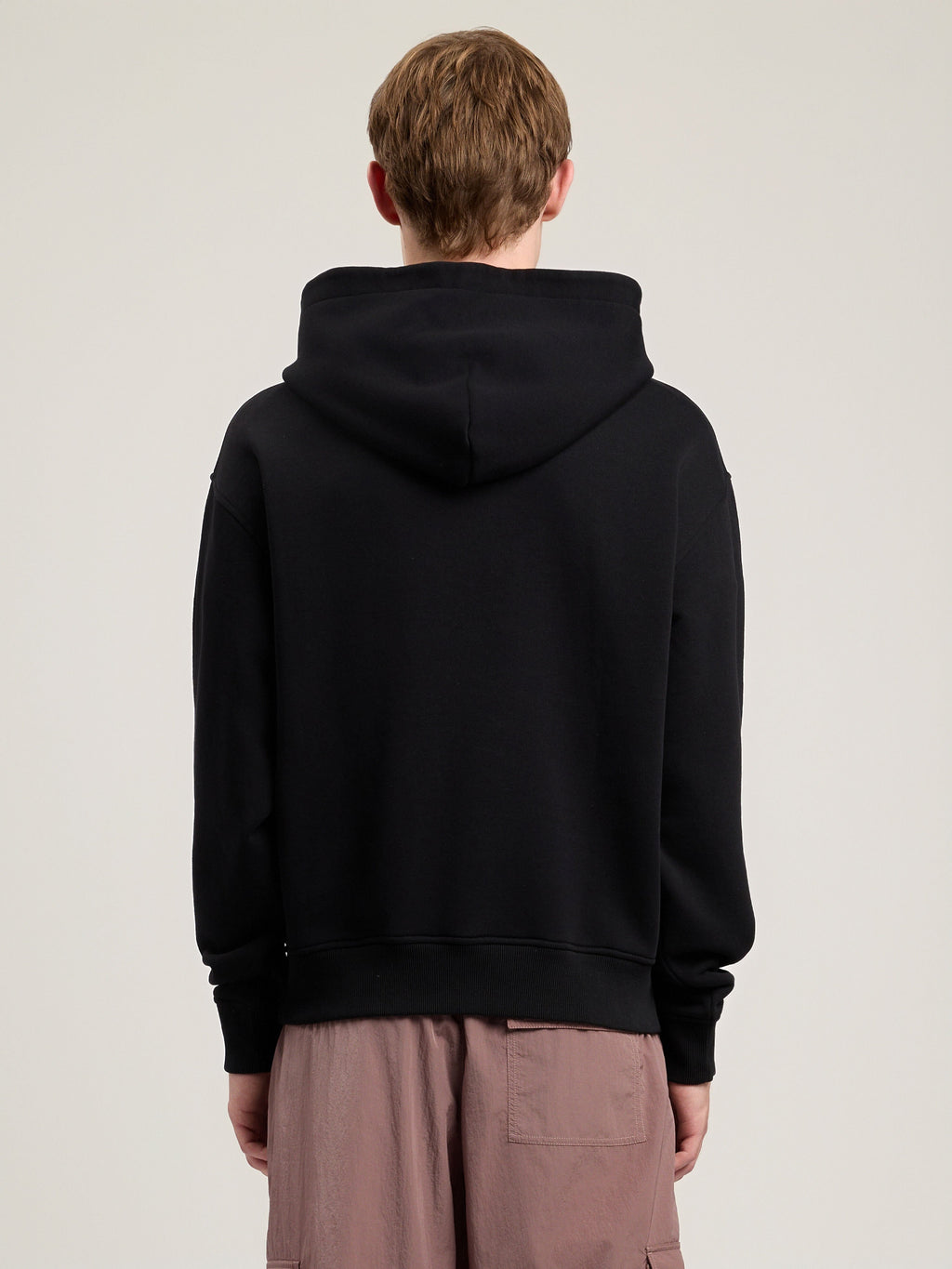 PALM ANGELS Bear Hoodie BLACK BROWN PMBB17DS26FLE00C