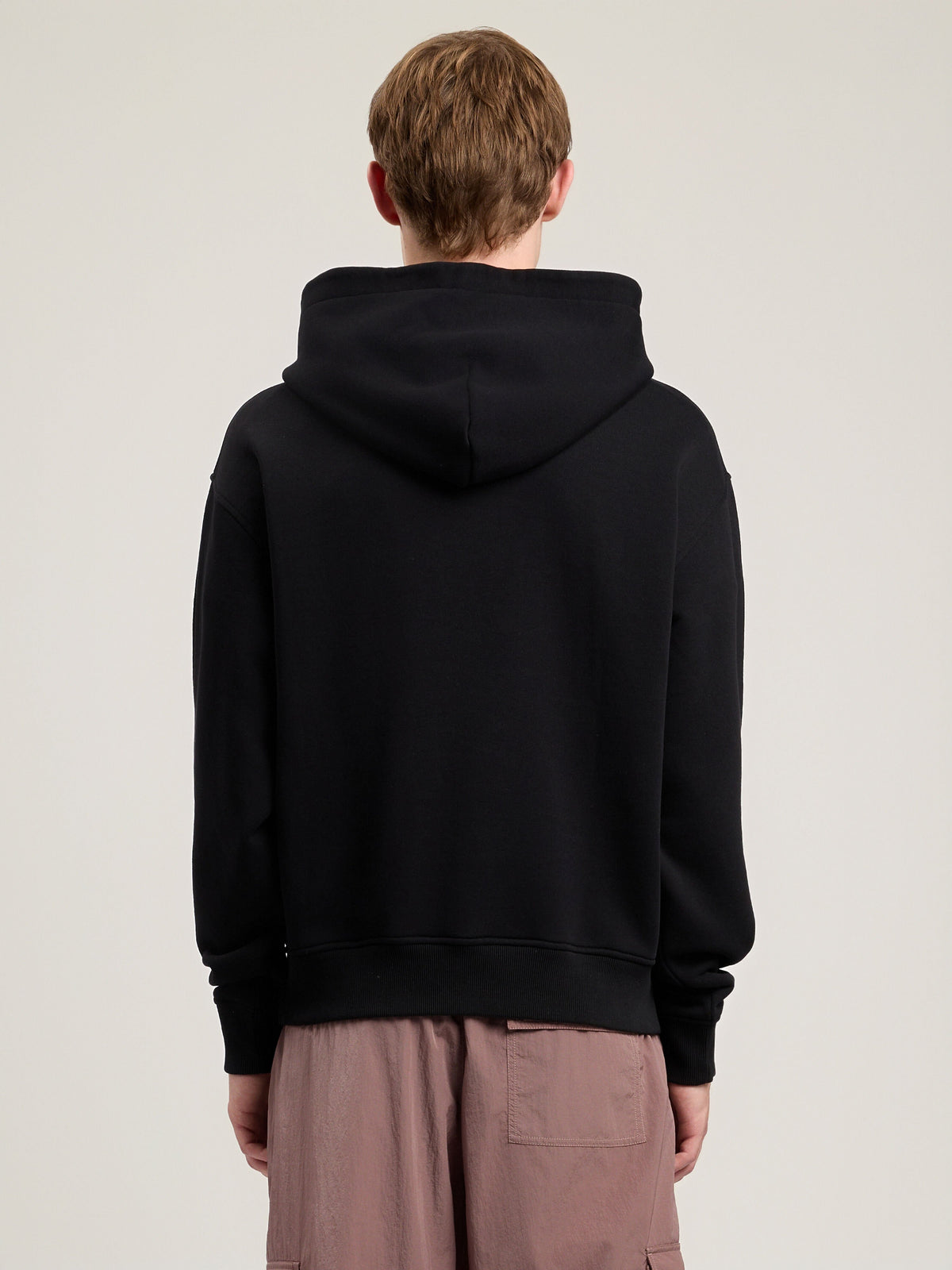 PALM ANGELS Bear Hoodie BLACK BROWN PMBB17DS26FLE00C