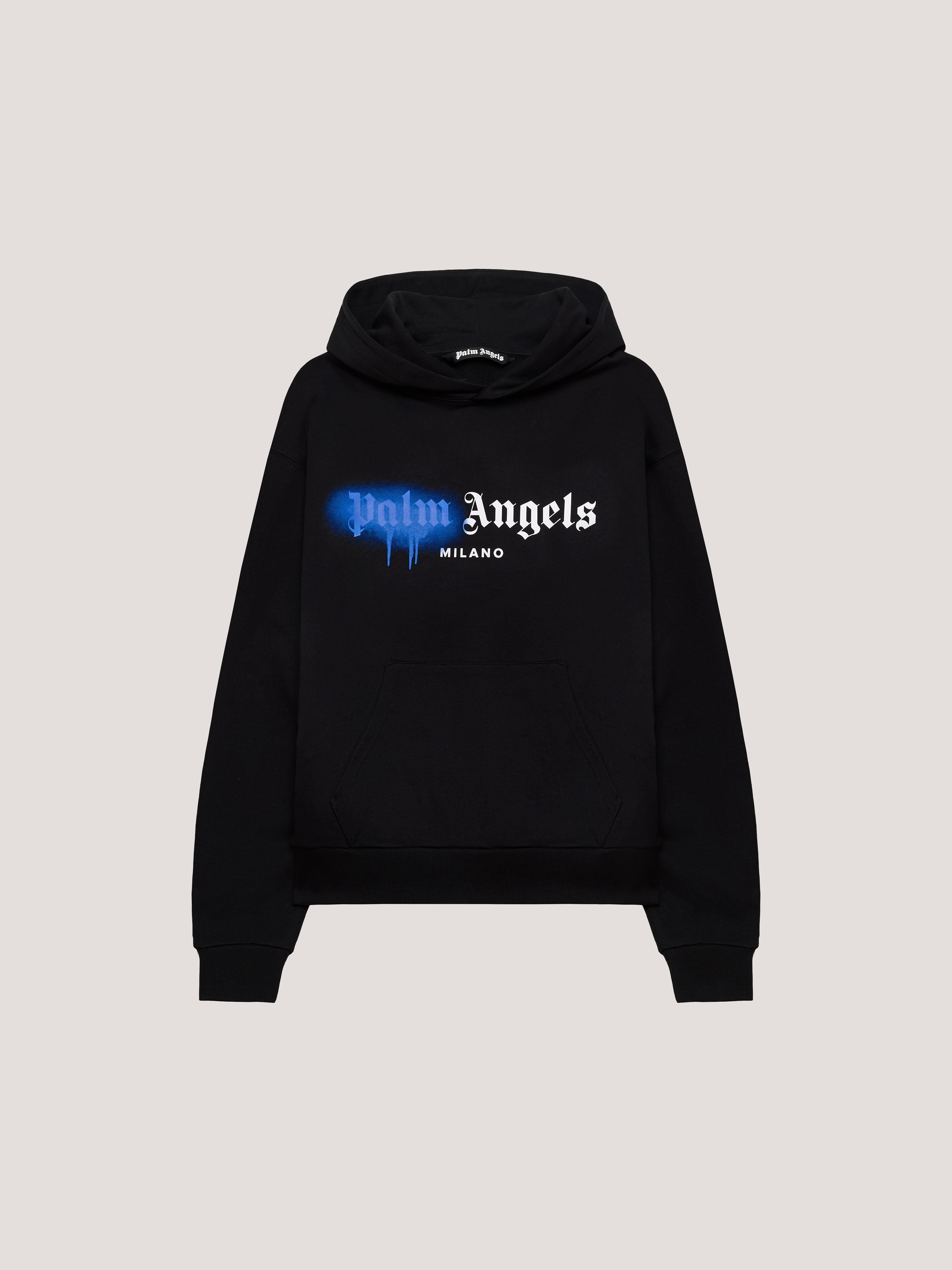 PALM ANGELS  Black/Blue PMBB17DT26FLE004
