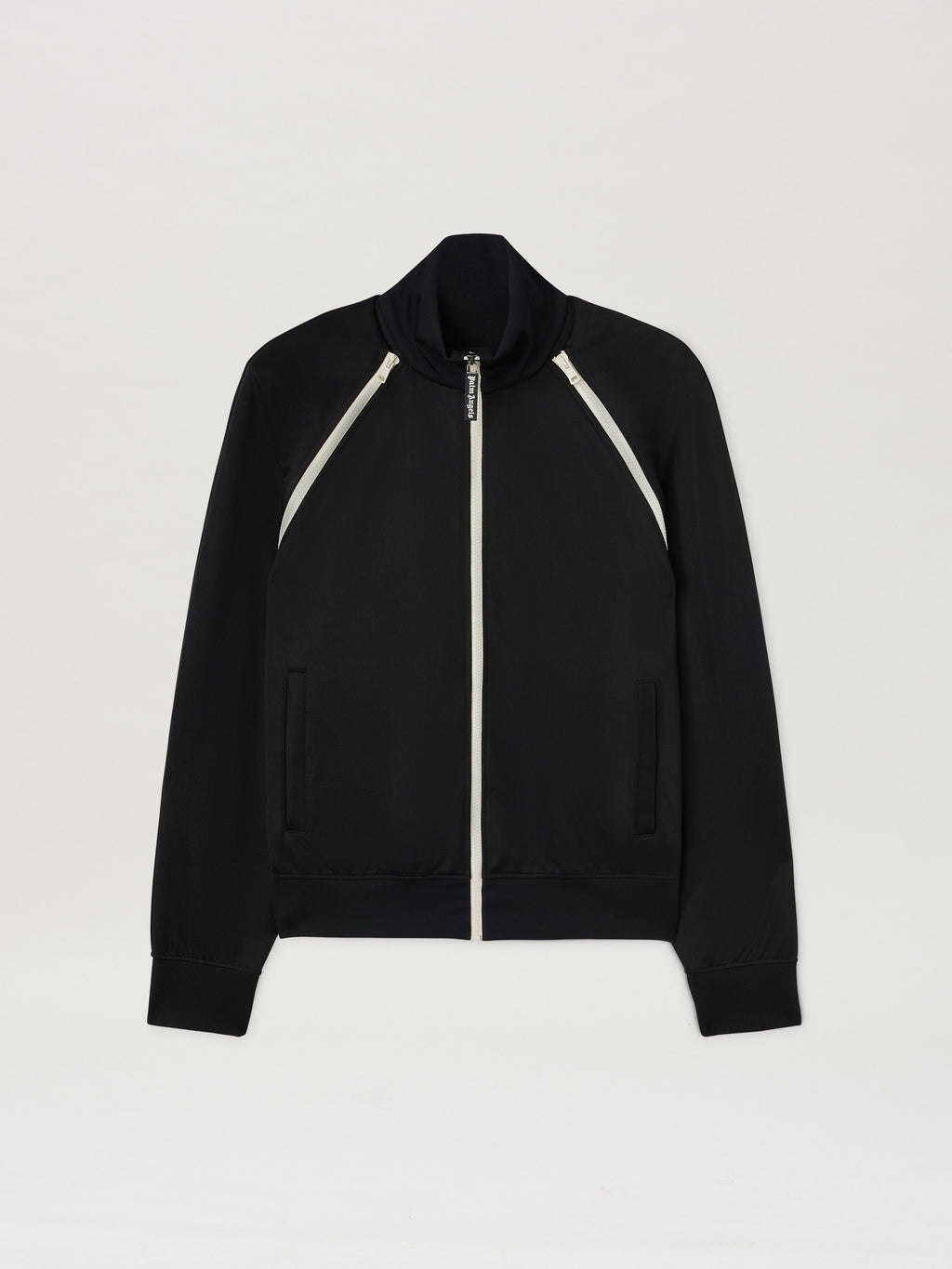 PALM ANGELS  VINTAGE TRACK JACKET BLACK - BLACK PMBD082S25FAB001