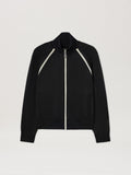 PALM ANGELS  VINTAGE TRACK JACKET BLACK - BLACK PMBD082S25FAB001