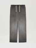 PALM ANGELS  GD CLASSIC LOGO COZY PANTS BLACK - BLACK PMCA17AS25FAB001