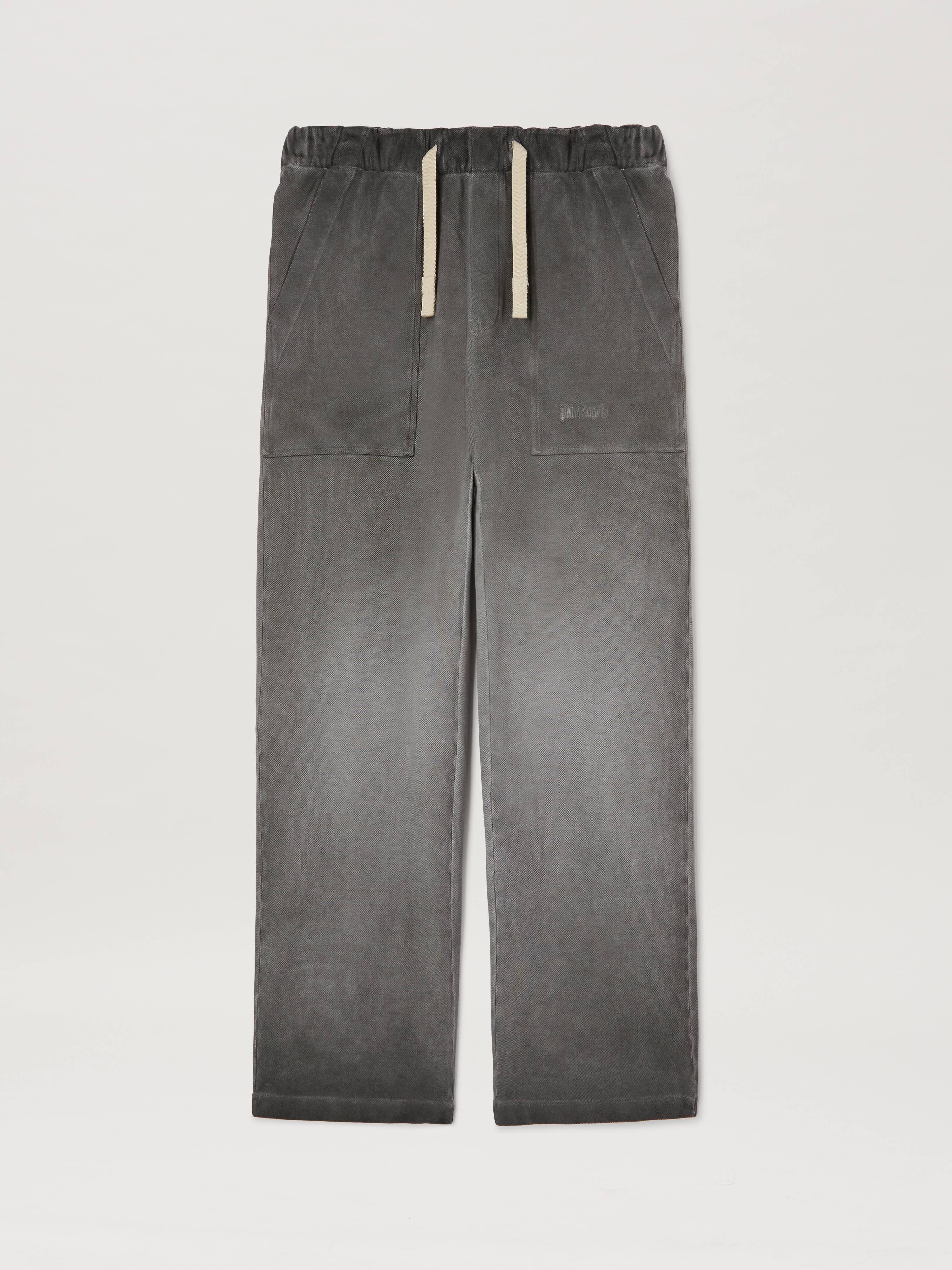 PALM ANGELS  GD CLASSIC LOGO COZY PANTS BLACK - BLACK PMCA17AS25FAB001
