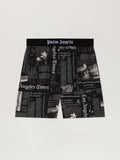 PALM ANGELS  BLACK - OFF WHITE PMCB044F25FAB001