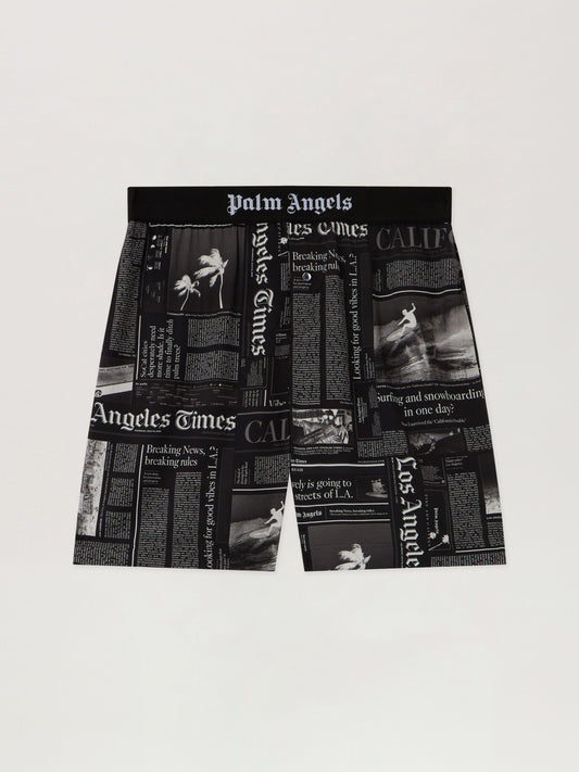 PALM ANGELS  BLACK - OFF WHITE PMCB044F25FAB001