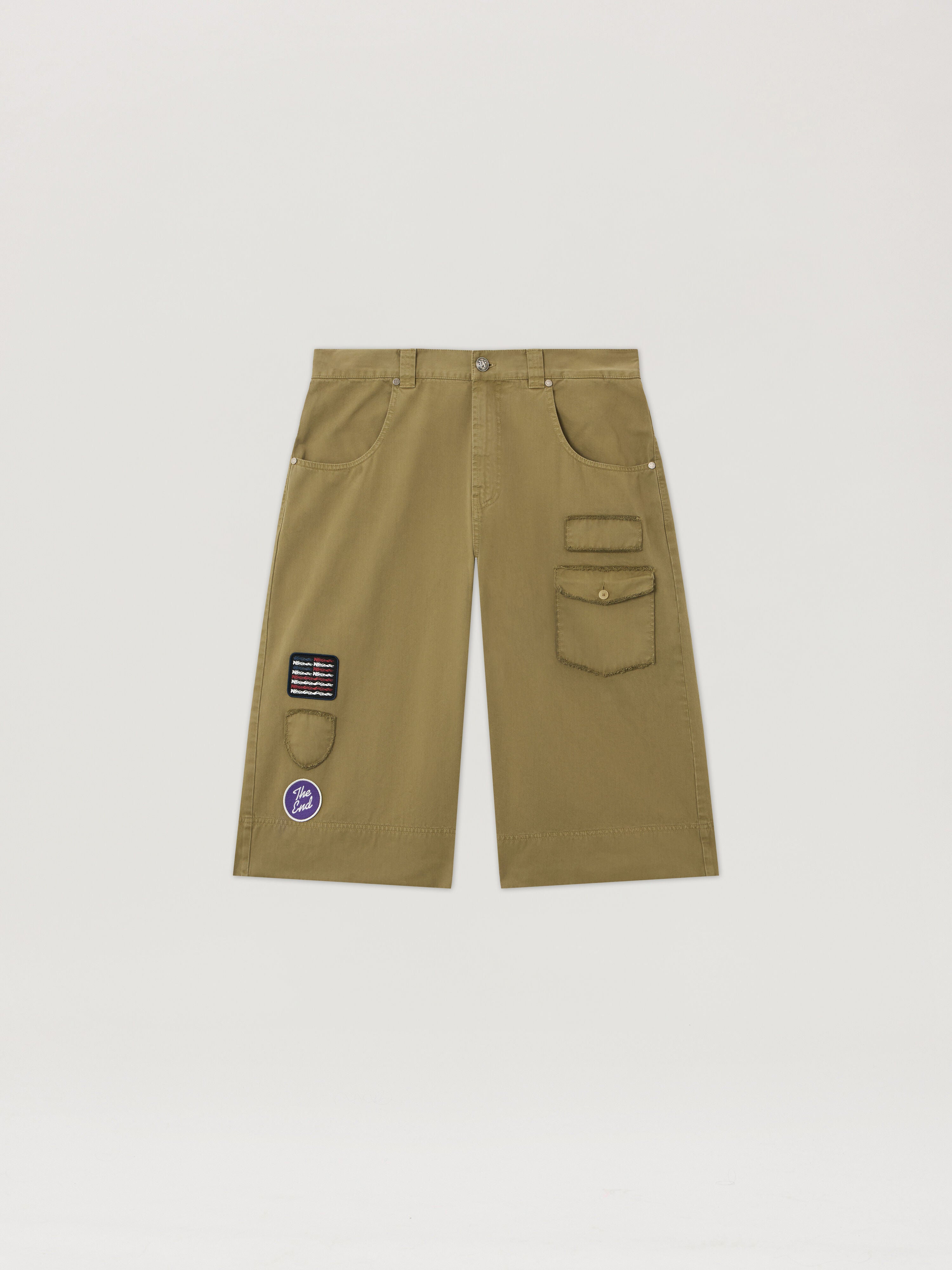 PALM ANGELS  ARMY GREEN - MULTICOLOR PMCB05AF25FAB001