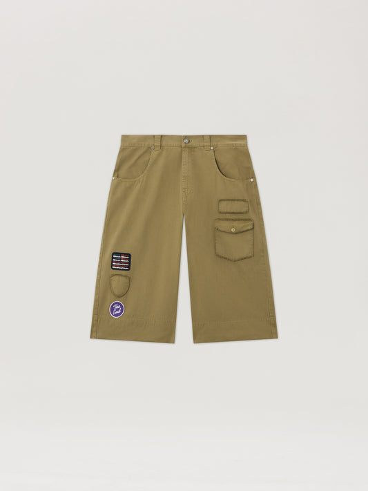 PALM ANGELS  ARMY GREEN - MULTICOLOR PMCB05AF25FAB001