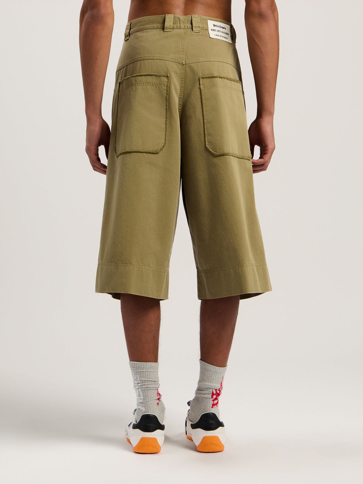 PALM ANGELS  ARMY GREEN - MULTICOLOR PMCB05AF25FAB001
