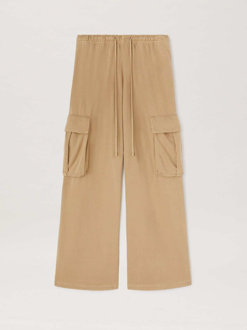 PALM ANGELS  POCKETS CARGO PANTS CAMEL - CAMEL PMCF034S25FAB001