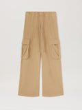 PALM ANGELS  POCKETS CARGO PANTS CAMEL - CAMEL PMCF034S25FAB001