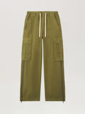 PALM ANGELS  ARMY GREEN - DARK GREEN PMCF037F25FAB001