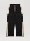 PALM ANGELS  BLACK - OFF WHITE PMCF039F25FAB001