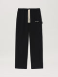 PALM ANGELS  CLASSIC LOGO EMB SWEATPANTS BLACK OFF WH BLACK OFF WHITE PMCH022C99FLE001