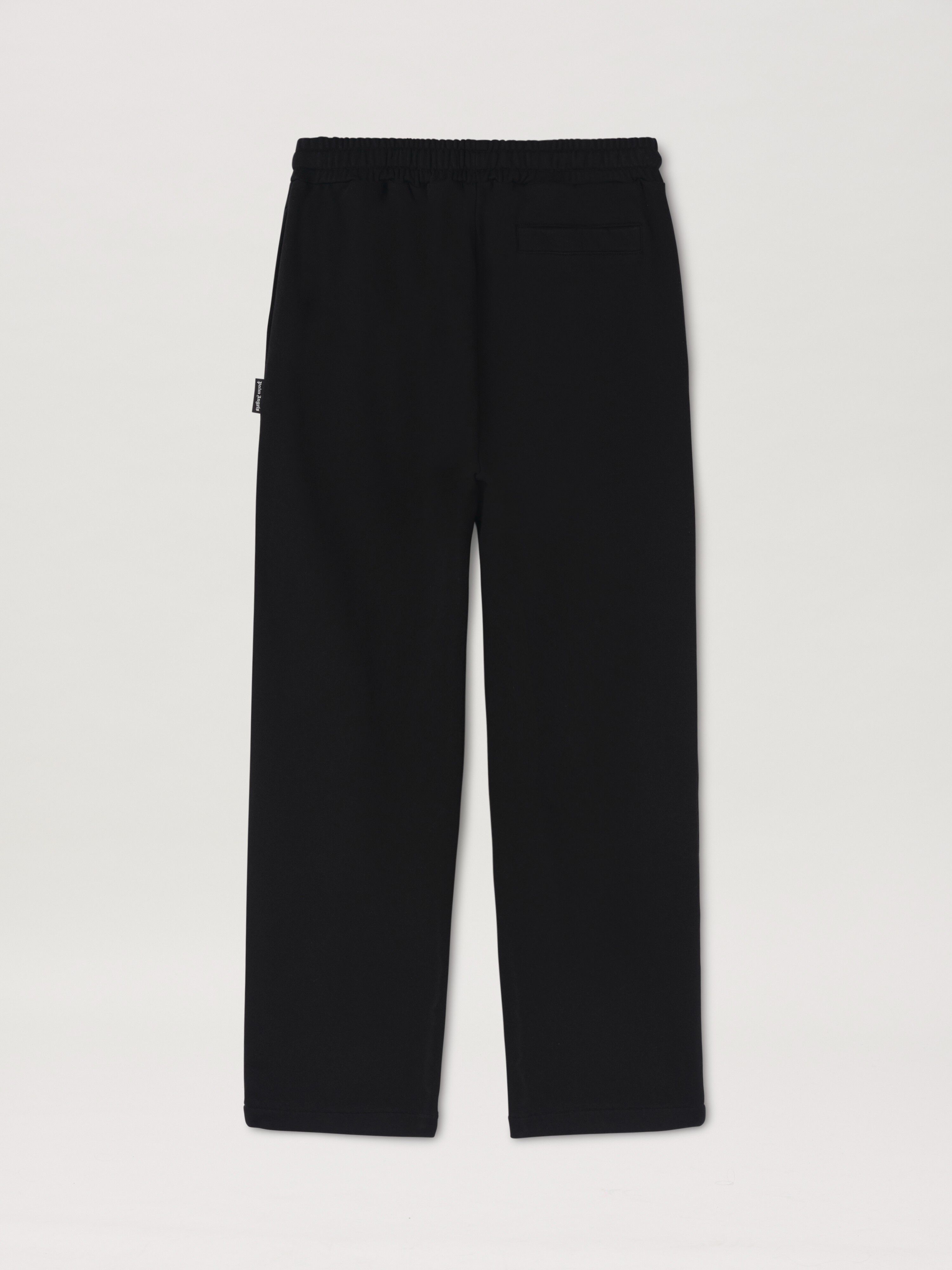 PALM ANGELS  CLASSIC LOGO EMB SWEATPANTS BLACK OFF WH BLACK OFF WHITE PMCH022C99FLE001