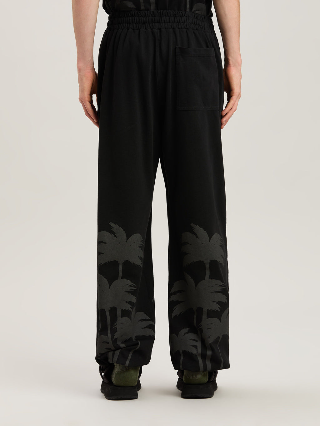 PALM ANGELS  PALMS SWEATPANTS VINTAGE BLACK - VINTAGE VINTAGE BLACK - VINTAGE BLACK PMCH025S25FLE001