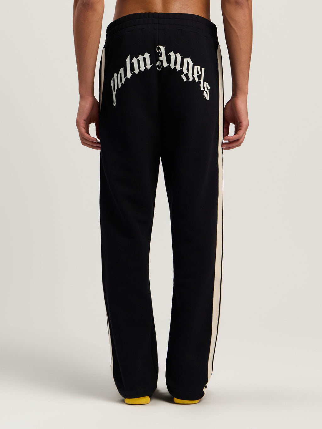 PALM ANGELS  BLACK - OFF WHITE PMCH02KF25FLE001