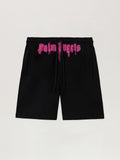 PALM ANGELS  BLACK - FUCHSIA PMCI019F25FLE003