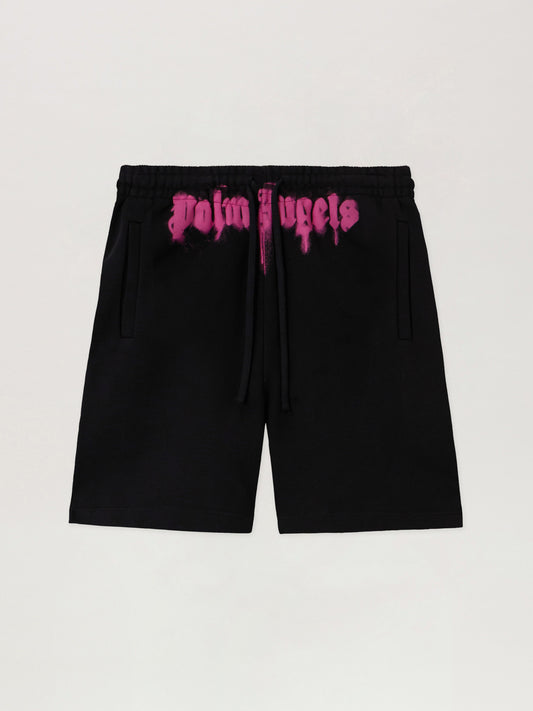 PALM ANGELS  BLACK - FUCHSIA PMCI019F25FLE003